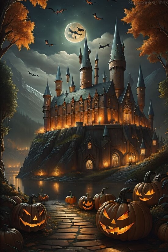 Fundo de Halloween da Disney 2