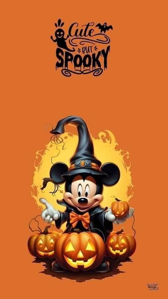 Fundo de Halloween da Disney 3