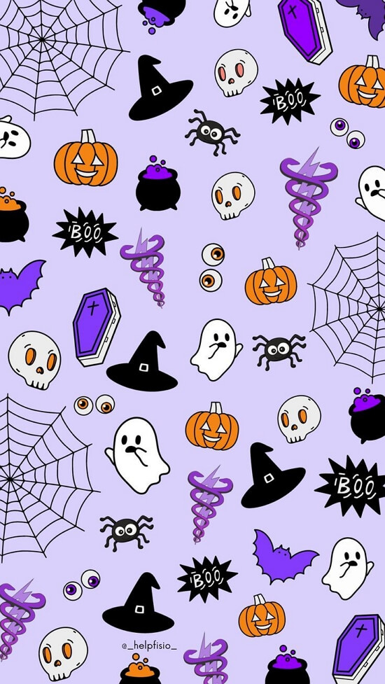 Halloween papel de parede animado 3