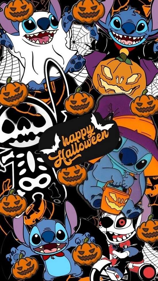 Fundo de Halloween da Disney 1