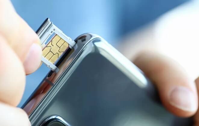 Tirar seu SIM Cartão do iPhone