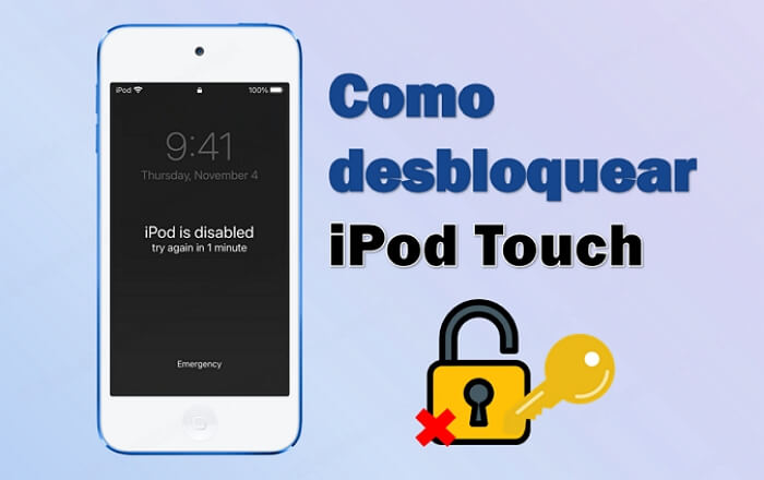 Como desbloquear iPod Touch se esquecer a senha?