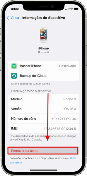 Remover seu Apple ID pelo Buscar iPhone