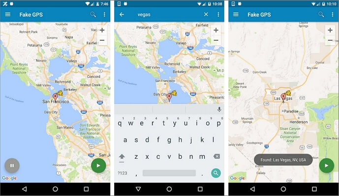 Usar app Fake GPS location