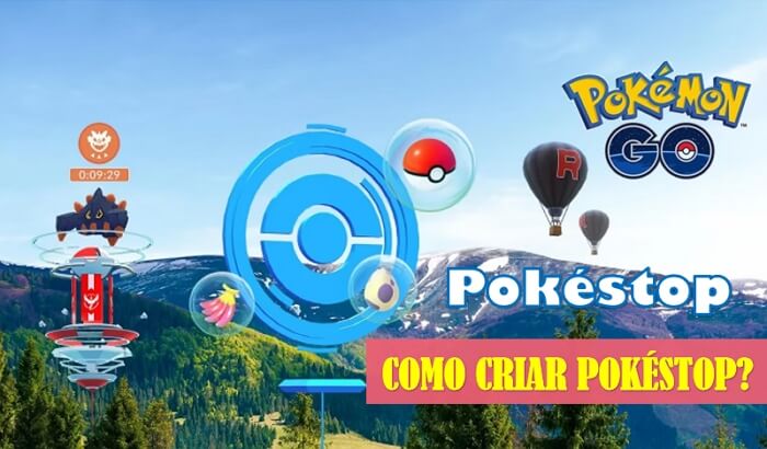 Como criar Pokéstop