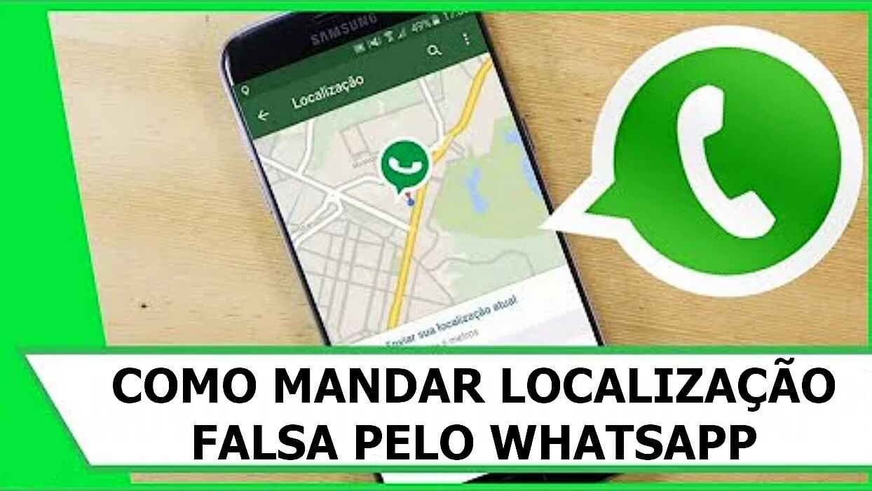 Como mandar localização falsa pelo WhatsApp