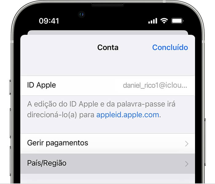 Alterar localização do iPhone com App Ajustes