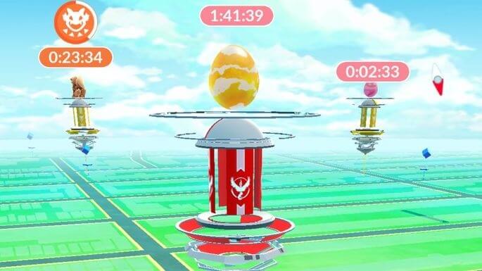 Vencer batalhas de reide para ganhar rare candy no Pokémon Go