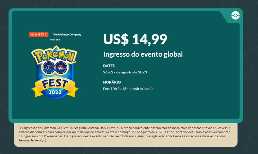 Pokémon GO Fest 2023: O que sabemos até agora – PokéCenter Blog