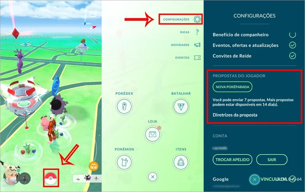 Solicitar Pokéstop no Pokémon Go