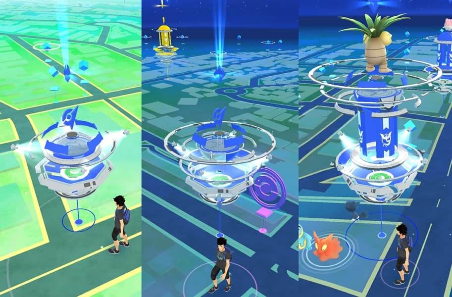 Derrotar os Pokémons no Ginásio