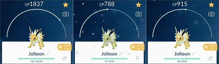 Pokemon Familia JOLTEON