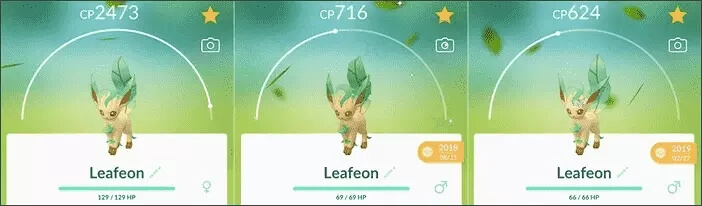 Evolução de Leafeon