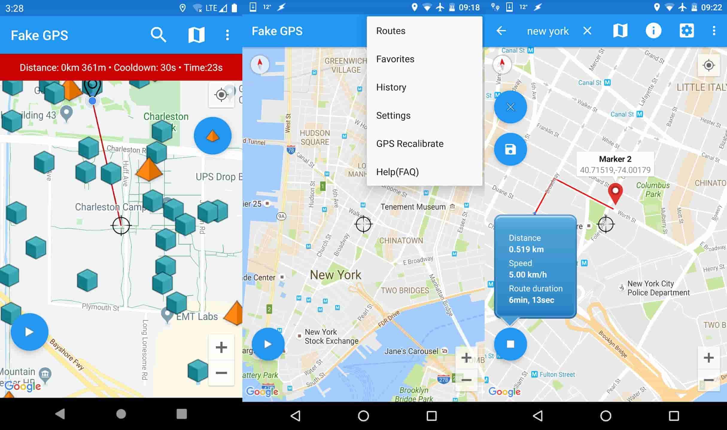 App para mudar localização GPS do Android