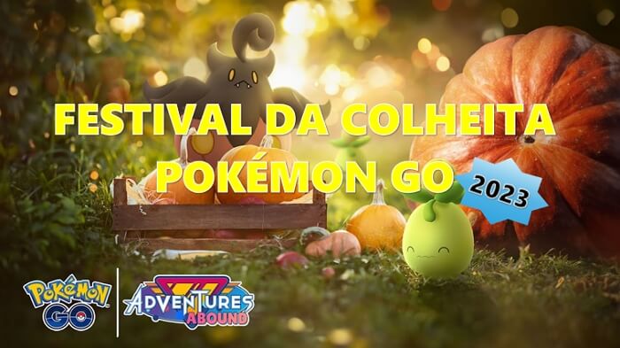 Festival da Colheita do Pokémon Go 2023 chegou! Está pronto?