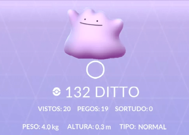 Ditto #132, by Pokemon Go Central