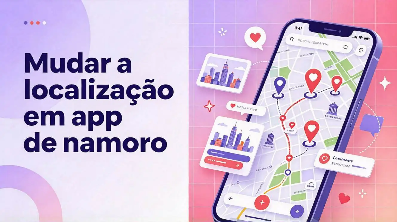 Como mudar a localização em app de namoro: o que cada app permite