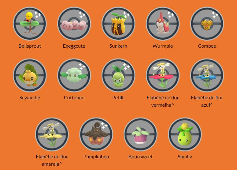 LISTA COMPLETA: Capture estes Pokémon para ganhar mais Poeira Estelar!