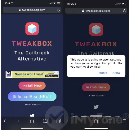 baixar o tweak box