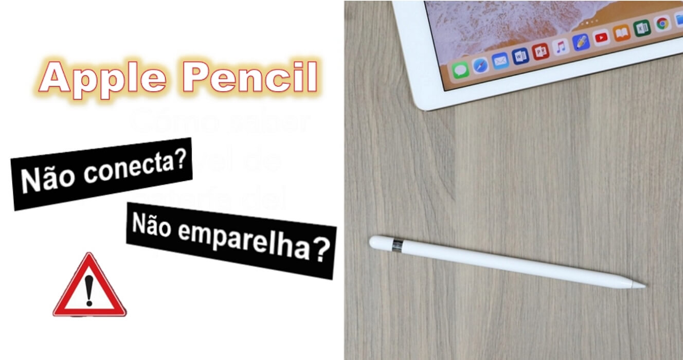 Apple Pencil não conecta ou emparelha