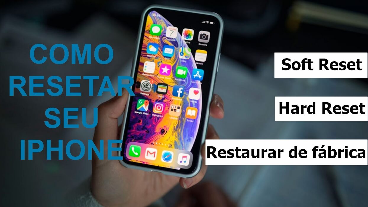 Como restaurar iPhone de fábrica