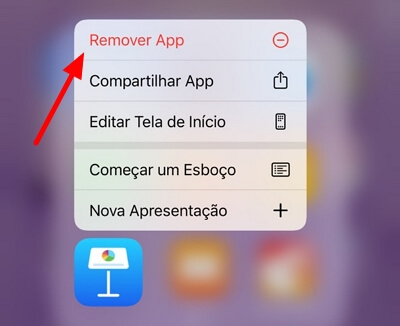 Desinstalar Keynote APP