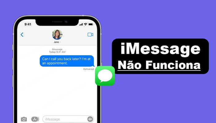 iMessage não funciona