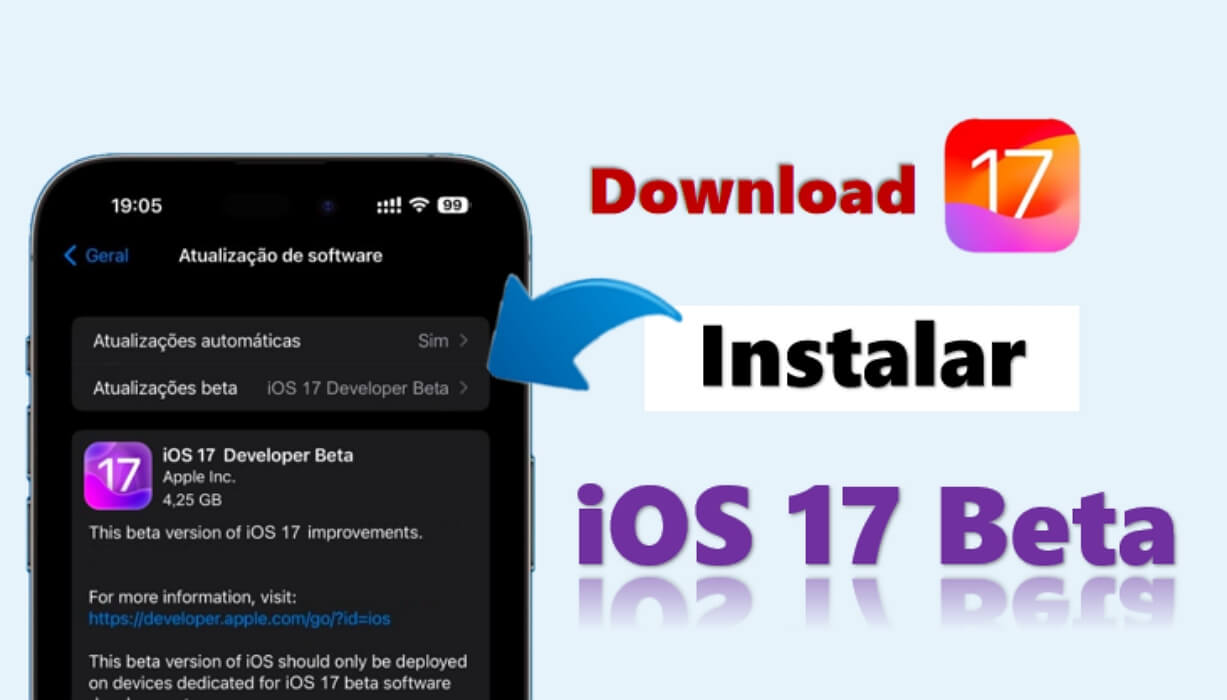 Como instalar aplicativos no iOS baixados pelo computador?