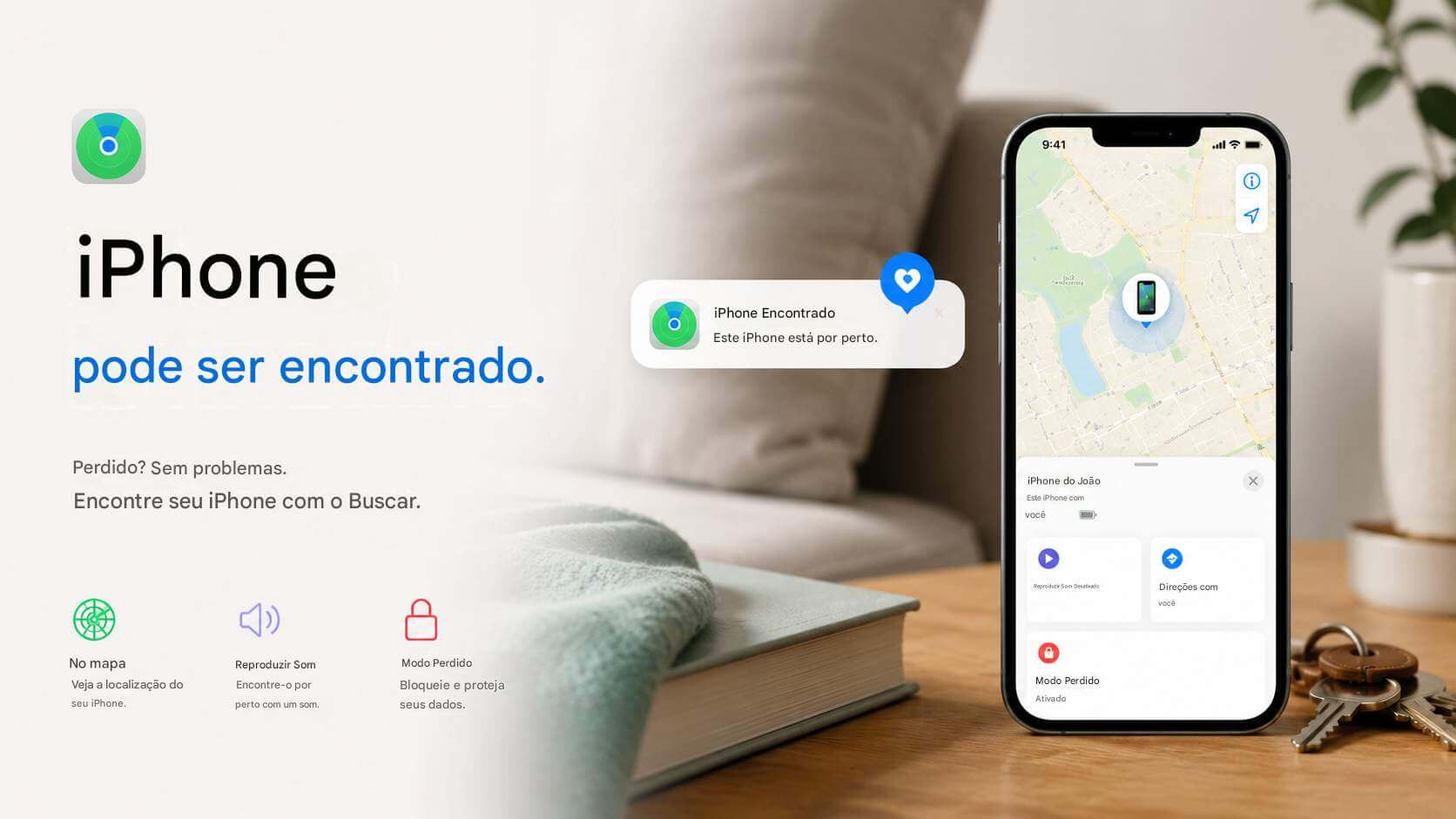 iPhone is findable o que fazer
