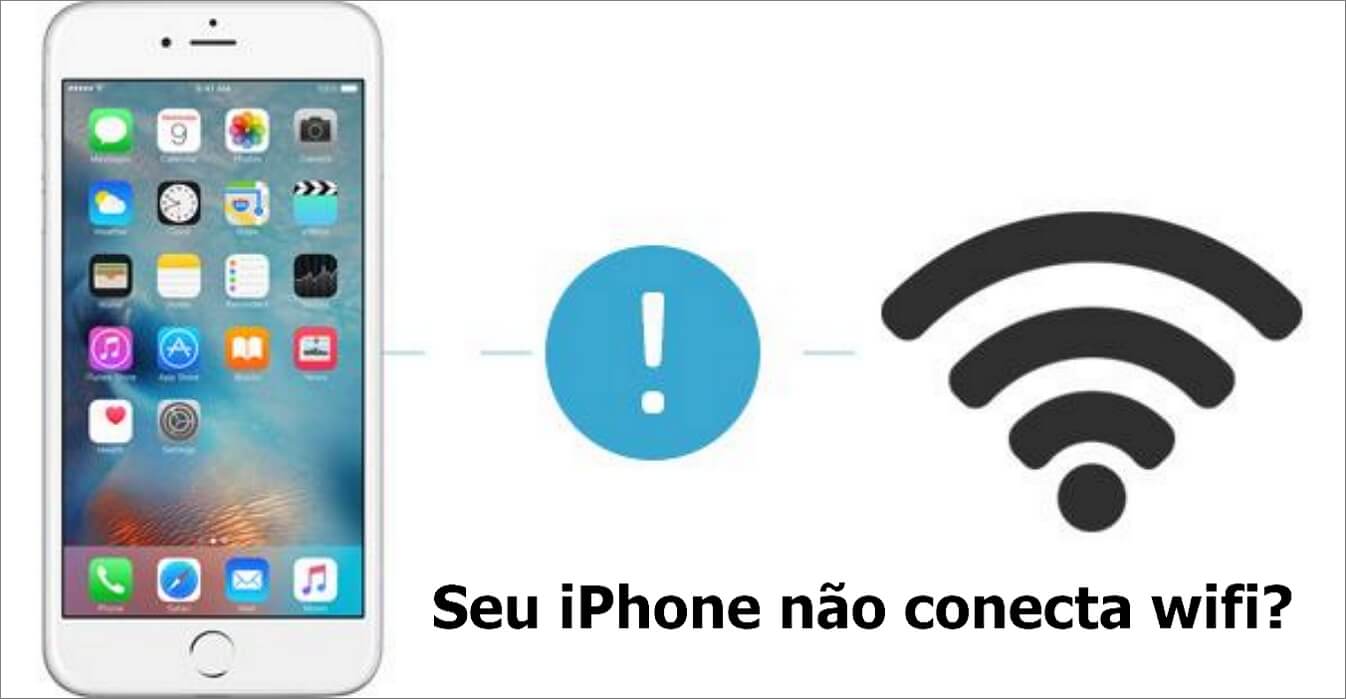 iPhone nÃo conecta ao WiFi