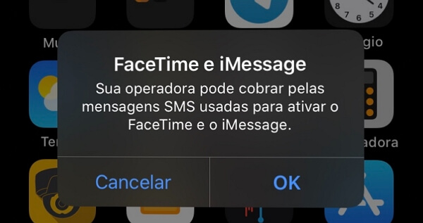 Verificar o plano do iMessage