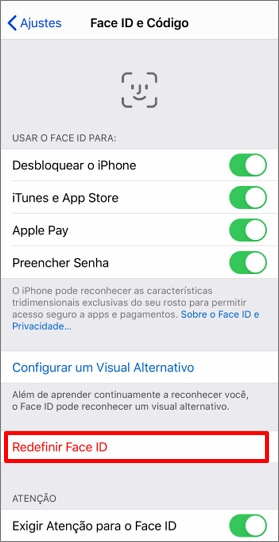 Usar o Face ID no iPhone ou iPad Pro - Suporte da Apple (BR)