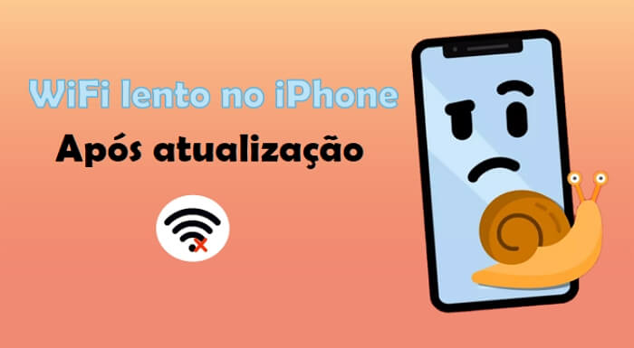 [iOS 17 Bugs] WiFi lento do iPhone após atualização? | Corrija um passo!