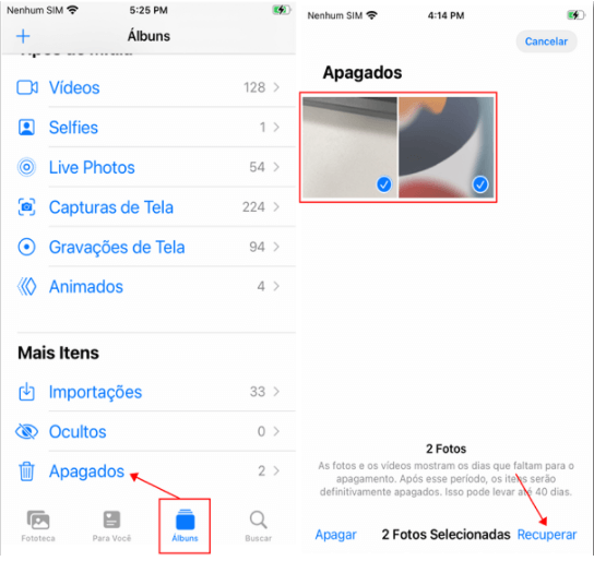 Como recuperar os vídeos apagados do iPhone [2022]