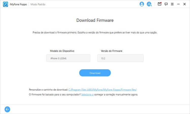 Download firmware