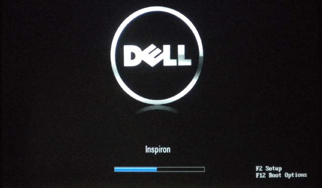 Dell boot with F12