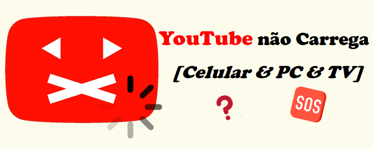 YouTube não carrega