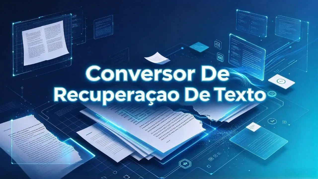 Como Abrir Arquivo com Conversor de Recuperação de Texto