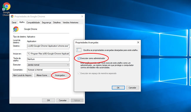 Como executar programas como administrador no Windows