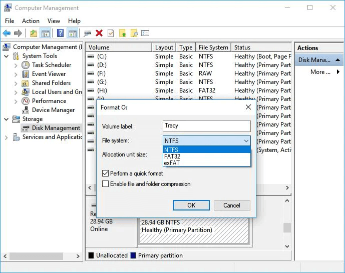 formatar e reconfigurar o hd externo para NTFS