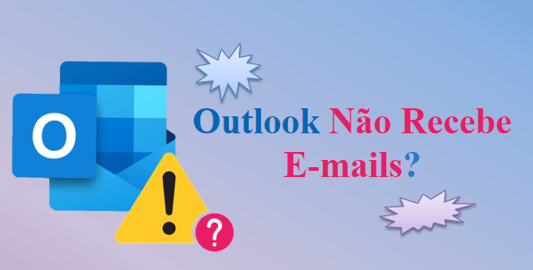 Outlook não recebe email