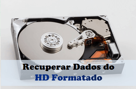 recuperar dados HD formatado