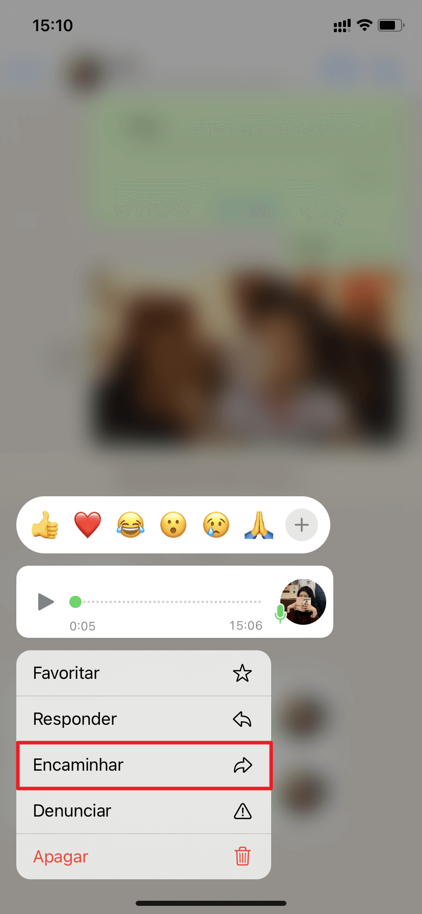 áudios para WhatsApp download no Android