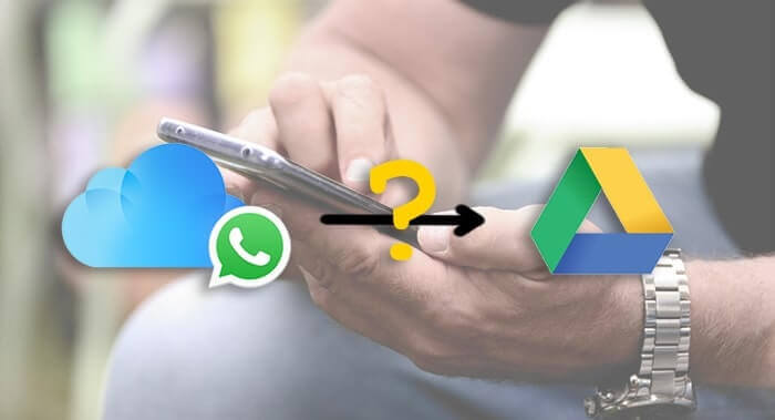 transferir o backup do WhatsApp do iCloud para o Google Drive
