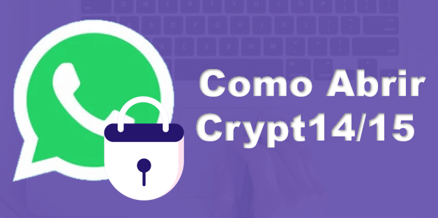 Como abrir arquivo crypt14/15 sem chave no PC/online?
