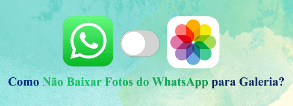 Como não salvar fotos do WhatsApp na galeria 