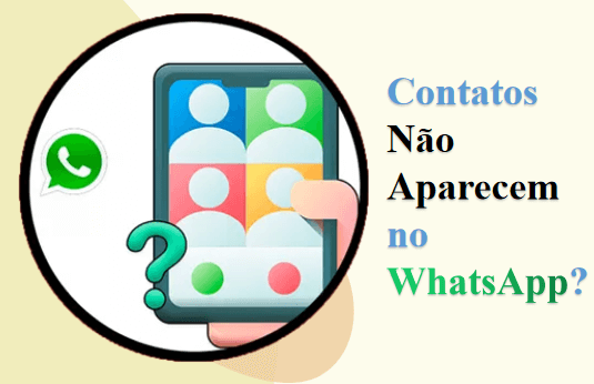 Porque os Contatos Não Aparecem no WhatsApp?