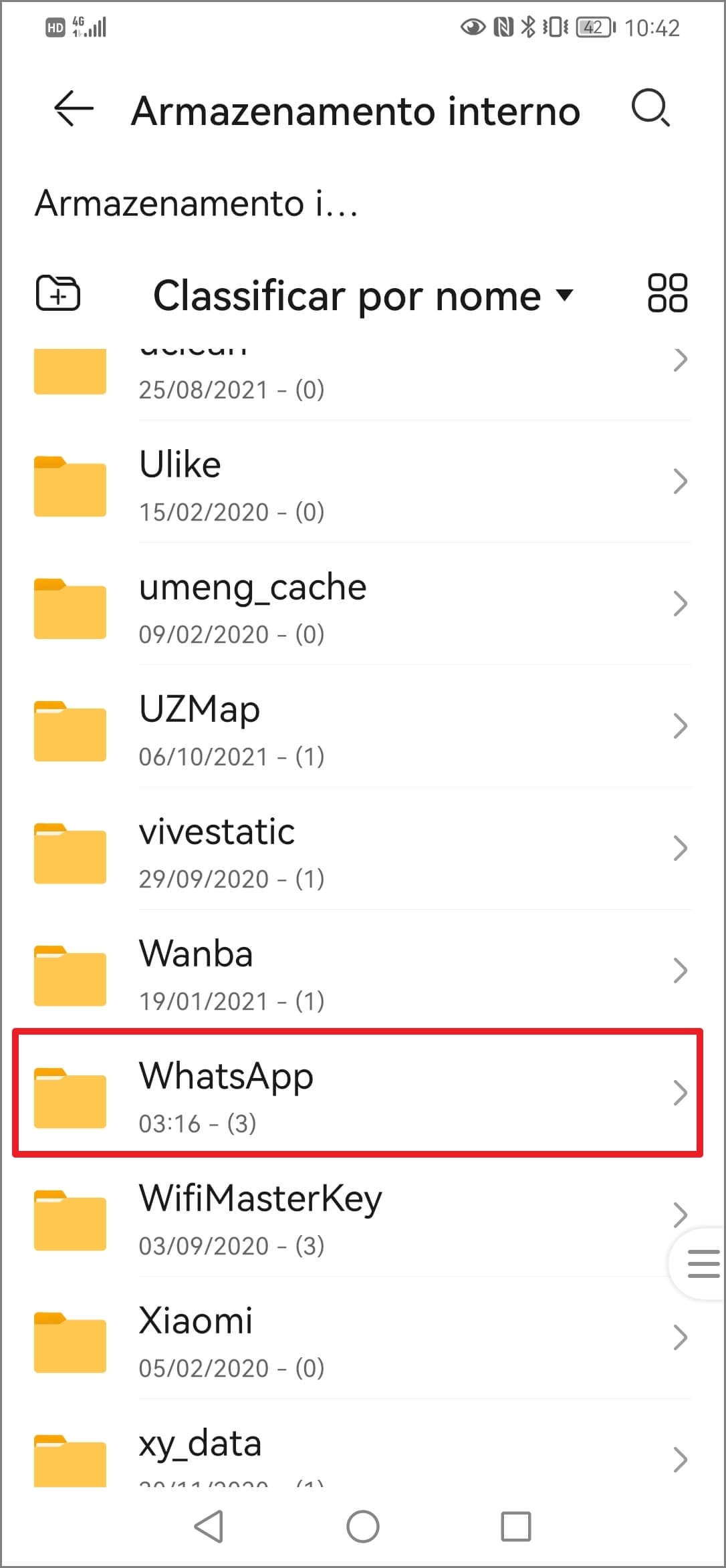 baixar áudio para WhatsApp no Pasta de WhatsApp Android