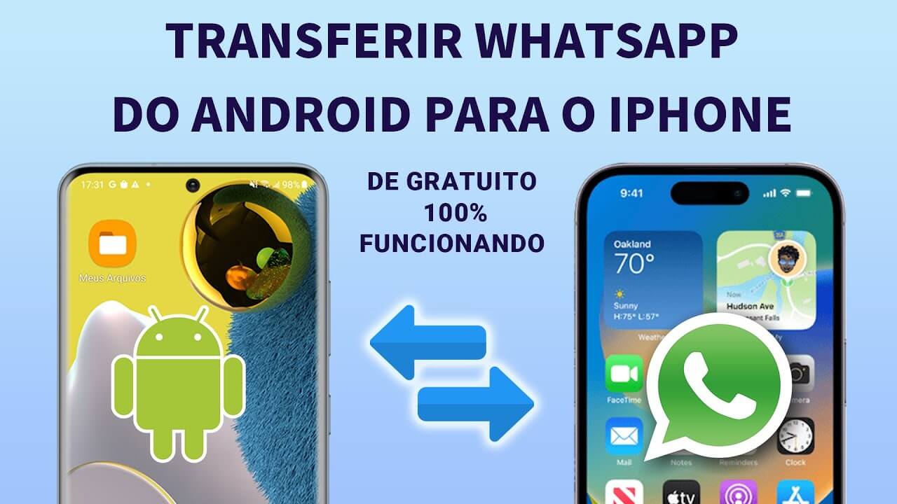 Transferir WhatsApp backup entre dispositivos