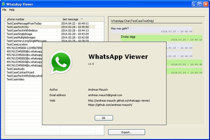 como salvar em PDF conversa do WhatsApp com WhatsApp Viewer